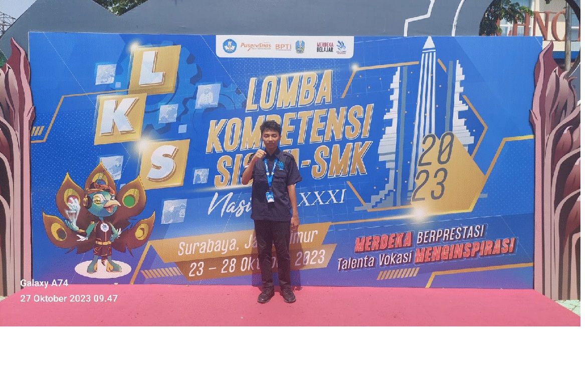 Medallion For Excellence IT Network System Administration dalam Lomba Kompetensi Siswa SMK Tingkat Nasional Tahun 2022/2023 di Surabaya