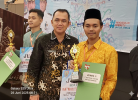Juara II Lomba Kompetensi Siswa Bidang IT Network System Adminitration dalam Lomba Kompetensi Siswa SMK Tingkat Provinsi Kalimantan Tengah